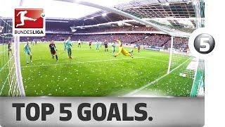 Top 5 Goals - Coman, Aubameyang and More with Sensational Strikes