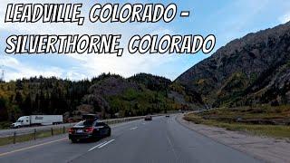 Leadville, Colorado to Silverthorne, Colorado! Drive with me on a Colorado highway!