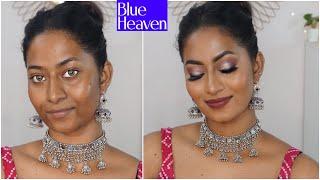 BLUE HEAVEN - One Brand Makeup tutorial | Under Rs.300 each