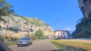 Road from Verona to Trento along the Adige river - part 1