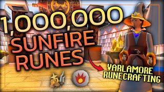 I Runecrafted 1 MILLION Sunfire Runes - Was It Worth It?
