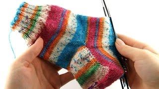 How to Knit Socks #5 Gusset