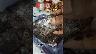 Ragi Brownie recipe #brownie #brownies #healthyeating #shortvideo#chocolate #shorts #shortsfeed#fps