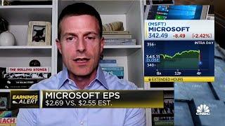Microsoft earnings: Tech giant reports slowing Azure cloud revenue growth