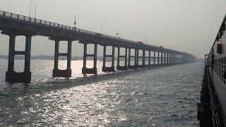 Udumalpet to Rameswaram Train Time | Pamban Bridge , Rameswaram