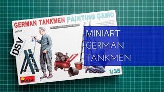 Miniart 1/35 German Tankmen Painting Camo (35327) Review