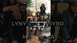 LYNYRD SKYNYRD VS METALLICA #lynyrdskynyrd #metallica #rock #metal #metalhead #sweethomealabama