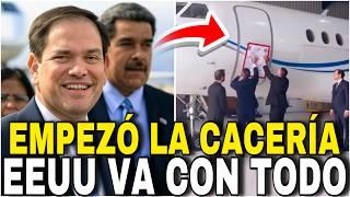 EEUU Fuerte advertencia: Maduro "LADRÓN DE AVIONES" ha empezo la caceria Marco Rubio