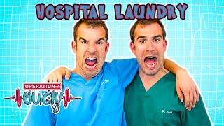 Science for Kids | Body Parts - Hospital Laundry | Experiments for Kids | Operation Ouch