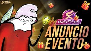 8° ANIVERSARIO DE MOBILE LEGENDS BANG BANG ️️️