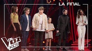 Juan Francisco, Alira, Vera y Rafa ¿Quién será el ganador? | La Final | La Voz Kids Antena 3 2024