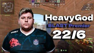 CS2 POV OG HeavyGod (22/6) vs Heroic (Mirage) BLAST Premier Spring Showdown 2024