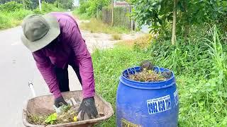 BIG TRANSFORMATION | Please watch the entire process of us cleaning up the house, abandoned house