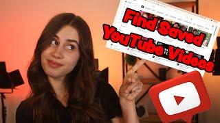 How to Find Saved YouTube Videos Effortlessly