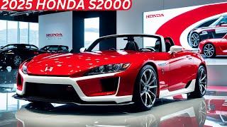 All New 2025 Honda S2000 Revealed! Revival of a Legendary Sports Car! Features And Price