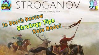 Stroganov | Game Brewer - An In Depth Review, Strategy Tips, Solo Mode Thoughts