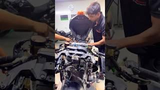 Kawasaki ninja H2 service part 3 #kawasaki