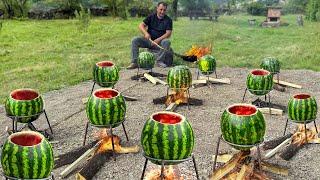 Taste Secrets Of Watermelon Valley! Meat Delicacy and Jam from Fresh Watermelons