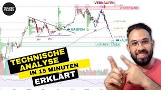 Technische Analyse in 15 Minuten erklärt | (Anleitung für Einsteiger)