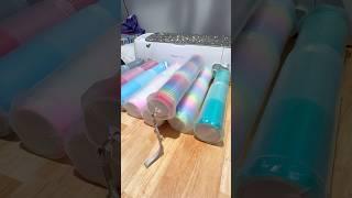 Storing vinyl rolls neatly craft room organization #cricut #cricutcrafting #craftroomorganization