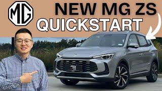 2025 New MG ZS | Quick Start & Full Walkthrough - Hybrid & Petrol