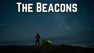 Wild Camping on an icy mountain in the Brecon Beacons | Vango Helium 2 UL