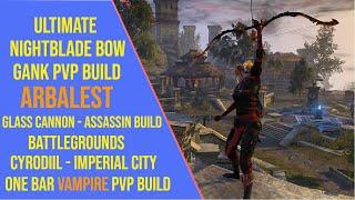 Ultimate Stamina Nightblade Bow Gank PVP Build for ESO Gold Road - Stamblade Gank PVP Build