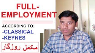Full Employment | Classical vs Keynes | Economics Portal