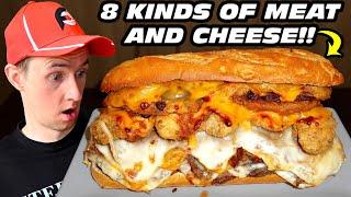 2kg "Esttik" Sandwich Challenge is LOADED with 8 Kinds of Meat and Cheese!!