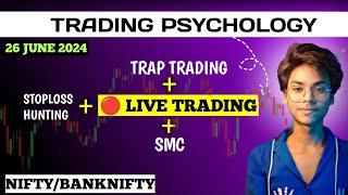 26 JUNE || Live Trading Banknifty & Nifty ||  @MrStarSahil #trading #nifty50 #banknifty #sharemarket