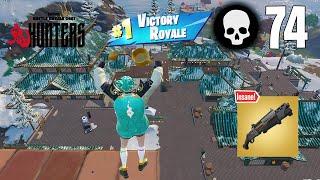 74 Elimination Solo Vs Squads Wins Gameplay (Fortnite Chapter 6 Season 1 PS4 Controller)