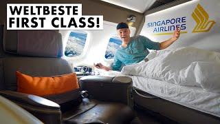 16 Stunden in der BESTEN First Class der Welt (Singapore Airlines Suites)