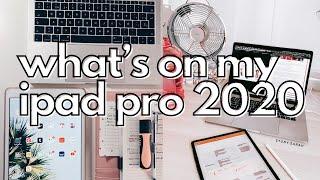 what's on my ipad pro 2020 | best apps for school & productivity