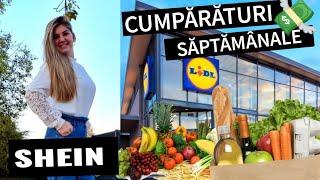 Cumparaturi saptamanale LIDL + comanda SHEIN + ciorba de perisoare