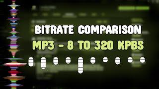 MP3 Bitrate Comparison - 8 to 320 Kbps (Epic Music)