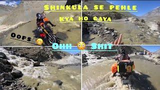 Shinkula Top Ride se Pehle Ye Sab Kya Ho Gaya|| Saari Bikes or Car Phas Gaya #tibetanvlogger