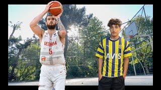 1v1 pro Basketball Spieler | Istanbul Vlog