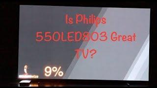 My OLED 4K HDR TV (Philips 55OLED803) - Testing Picture Uniformity, Vertical Banding & DSE