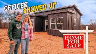STARTING OVER after OFFICER Showed Up! We Never Saw This Coming // Tiny House // Shed To House