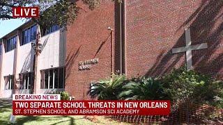 Threats at two New Orleans schools prompt evacuations