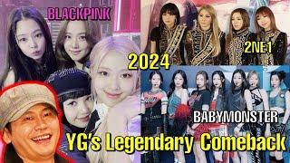 YG Made History With Legendary Comeback Announcement BLACKPINK, 2NE1, BABYMONSTER #2024 #trending