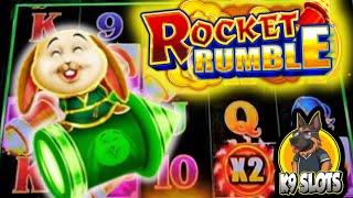  Arriesgando $300 en NUEVA Máquina y Conseguimos 15 JUEGOS GRATIS en ROCKET RUMBLE 