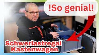 DIY oder fertig kaufen? Schwerlastauszug/Heckauszug Kastenwagen - Camper Info SYS-Rack