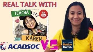 Native Camp VS Acadsoc I REAL TALK and FAQS I Nanay Jane Meets Teacha Karen