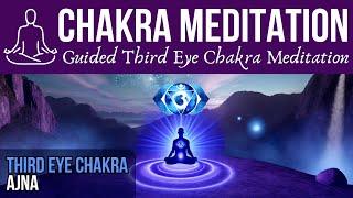 Third Eye Chakra Meditation  852hz Ajna 10-Minute Guided Meditation