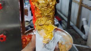 Juicy Meaty Shawarma | Chennai Street Food | Madras Foodie | Arabic Food In Chennai | Shawarma Plate