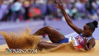 Jasmine Moore secures women's long jump bronze in big Team USA showing | Paris Olympics | NBC Sports