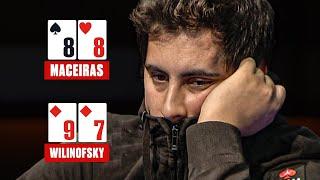 Duelo Desafiante entre MACEIRAS y WILINOFSKY ️ Los Mejores Clips del Poker ️ PokerStars en español