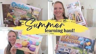 SUMMER LEARNING HAUL! || STEAM TOYS, BOOKS, & CRAFTS