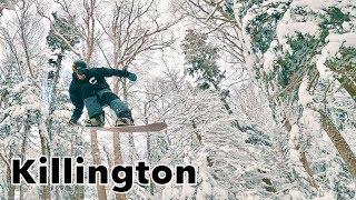 EPIC Pow Day Snowboarding The STASH at Killington Mountain!